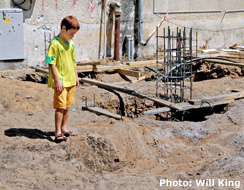 Boy injured by rockets landing in Kibbutz Zikim day care center